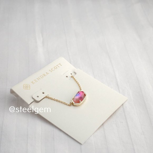 Kendra Scott Jewelry New Kendra Scott Elisa Gold Necklace In Yellow